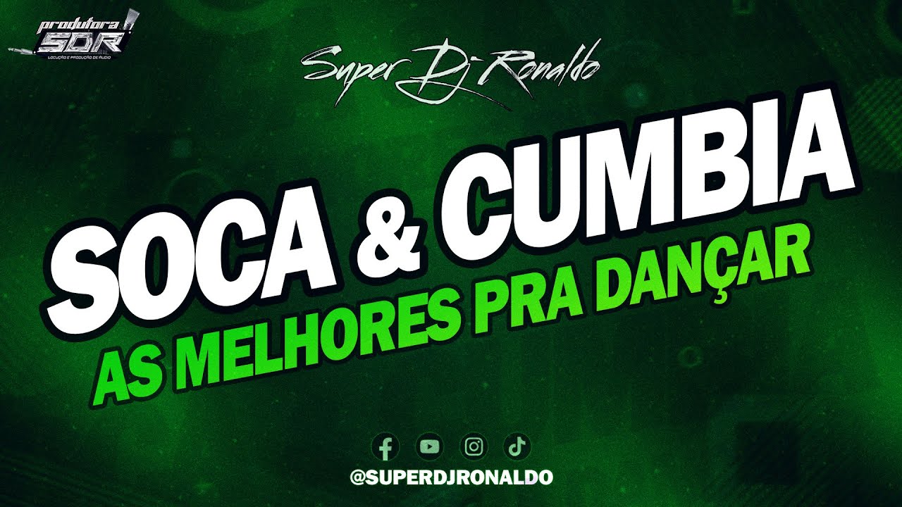 Set – Soca, Merengue, Cumbia e Lambada – O Melhor Mix Pra Dançar
