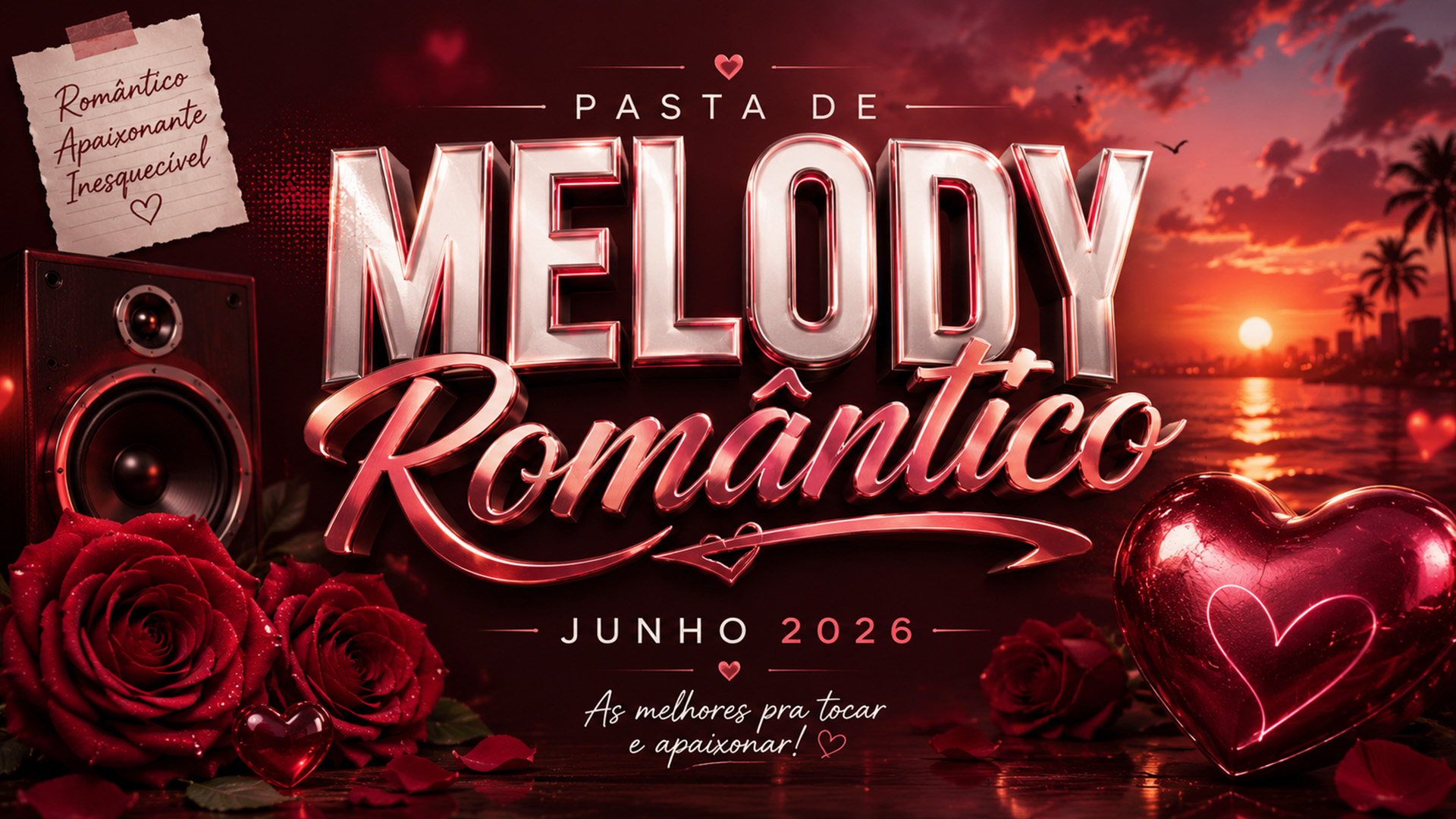 PASTA DE MELODY ROMÂNTICO JUNHO 2026 SÓ AS MELHORES ( SEM VINHETAS)