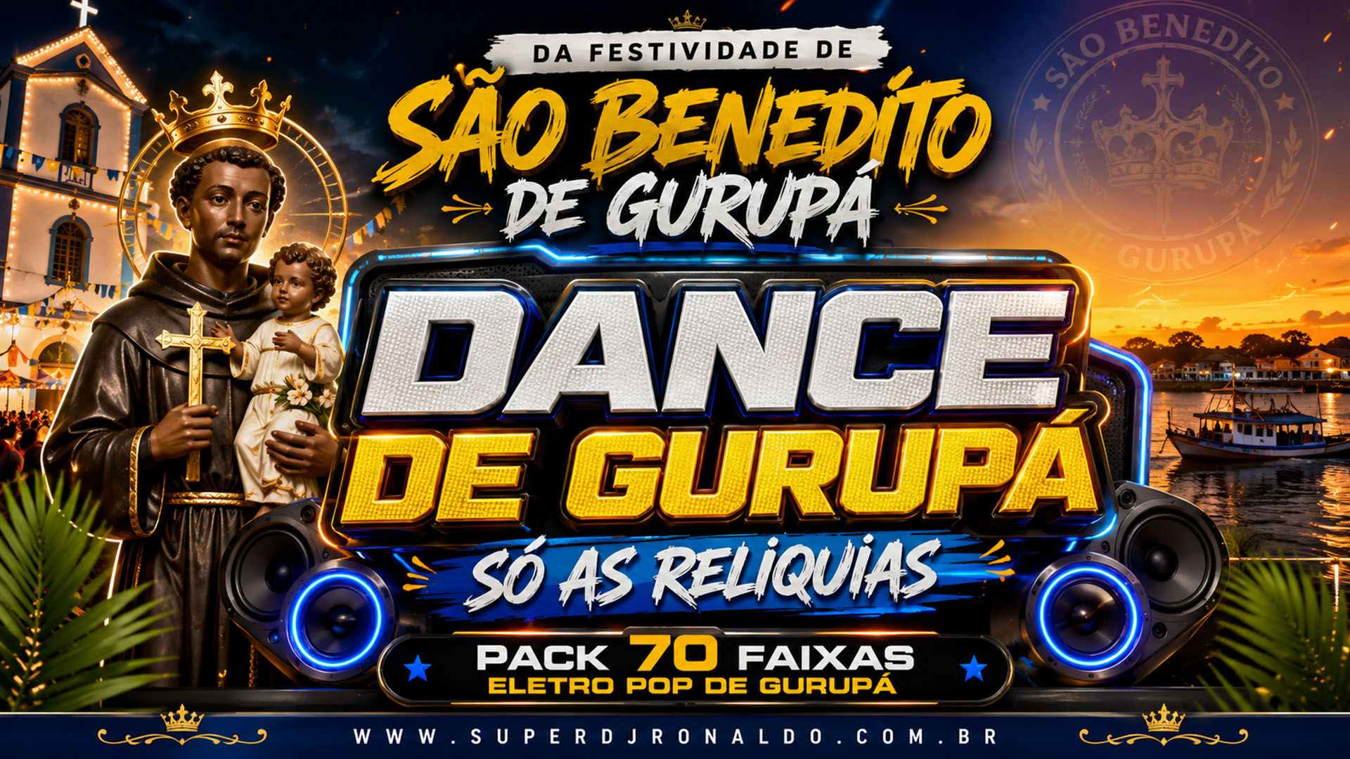 PACK DANCE DE GURUPÁ – Dance Nacional das Antigas